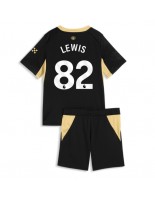 Manchester City Rico Lewis #82 Venkovní dres pro děti 2026-27 Krátký Rukáv (+ trenýrky)